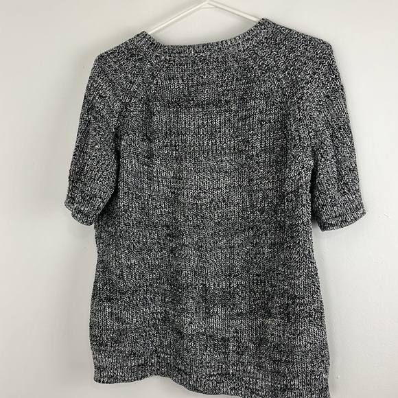 Trina Trunk Haven Pima Cotton Short Sleeved Knit Sweater - Picture 8 of 8